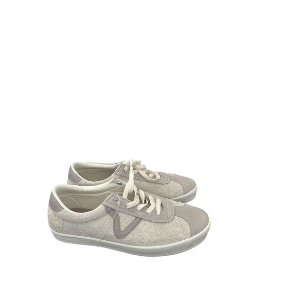 Vans Lowland CC Suede Canvas Shoes Size 9.5 Men’s-Offwhite / Light Gray-Rare - Picture 2 of 7